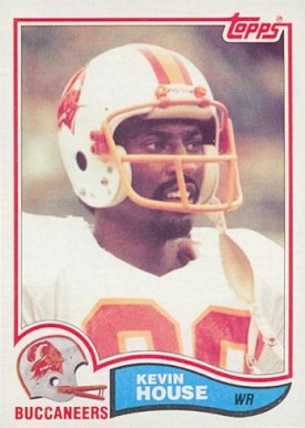 1982 Topps Kevin House #501 Football Card