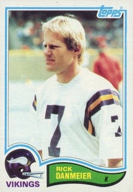 1982 Topps Rick Danmeier #393 Football Card