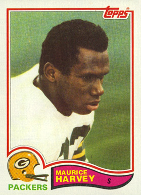 1982 Topps Maurice Harvey #360 Football Card