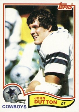 1982 Topps John Dutton #315 Football Card