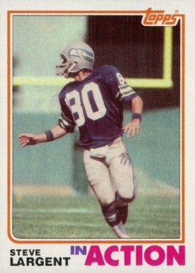 1982 Topps Steve Largent #250 Football Card