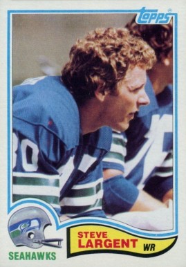 1982 Topps Steve Largent #249 Football Card