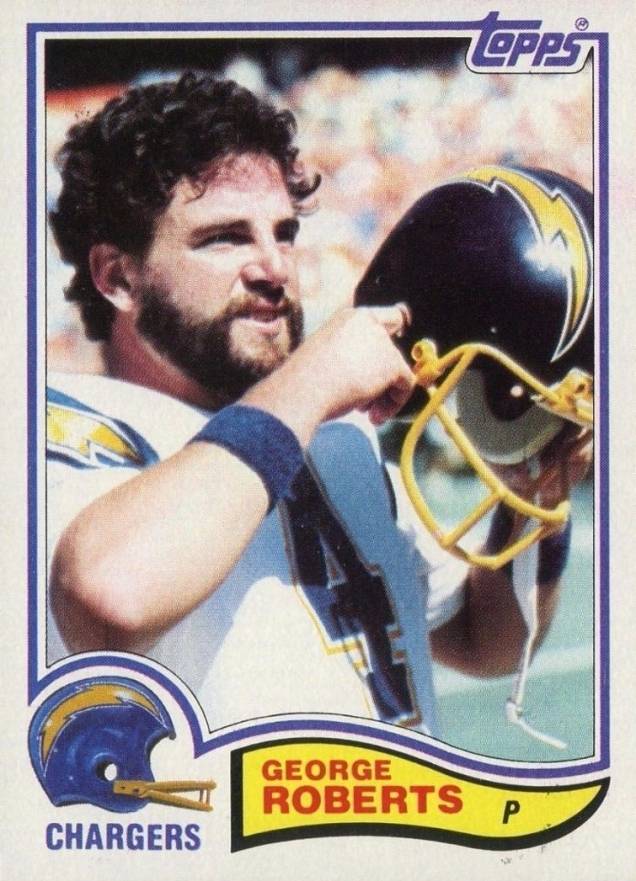 1982 Topps George Roberts #238 Football Card