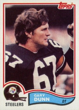 1982 Topps Gary Dunn #209 Football Card