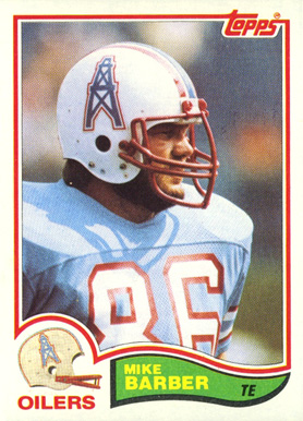1982 Topps Mike Barber #93 Football Card
