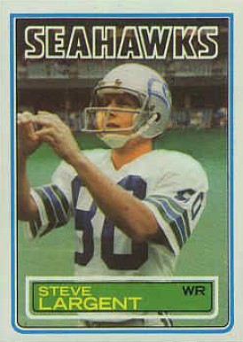 1983 Topps Steve Largent #389 Football Card