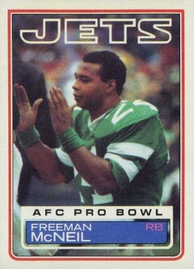 1983 Topps Freeman McNeil #348 Football Card