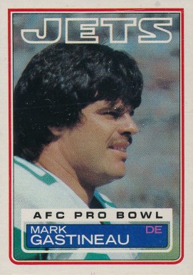 1983 Topps Mark Gastineau #341 Football Card