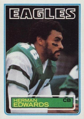 1983 Topps Herman Edwards #138 Football Card