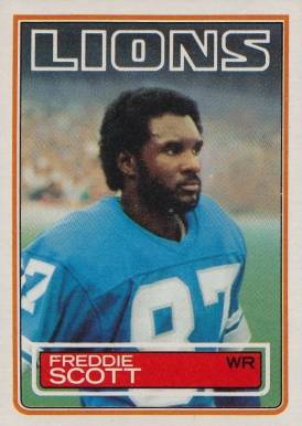1983 Topps Freddie Scott #69 Football Card