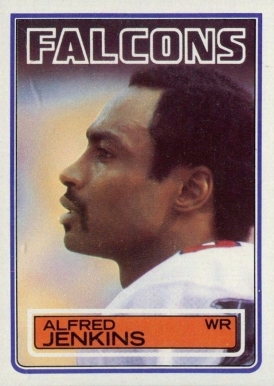 1983 Topps Alfred Jenkins #19 Football Card