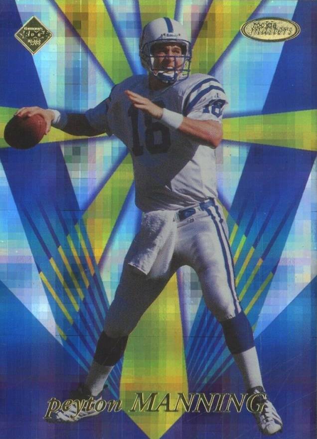 1998 Collector's Edge Masters Rookie Masters Peyton Manning #RM1 Football Card