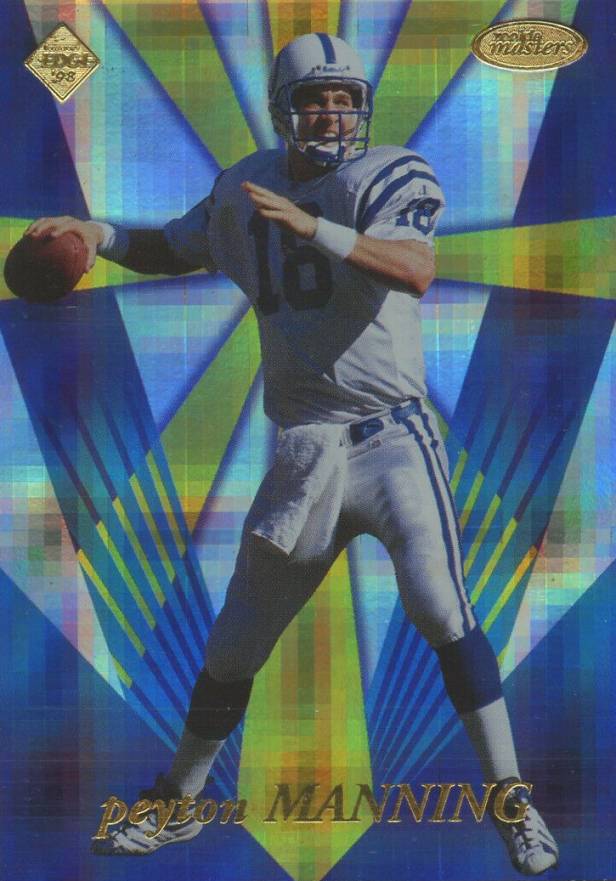 1998 Collector's Edge Masters Rookie Masters Peyton Manning #RM1 Football Card