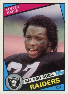 1984 Topps Lester Hayes #109 Football Card