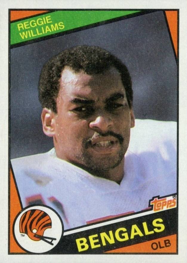 1984 Topps Reggie Williams #46 Football Card