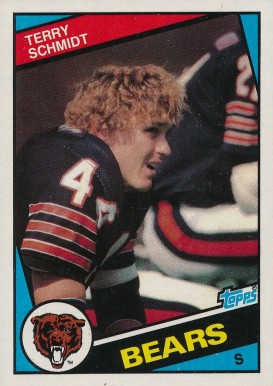 1984 Topps Terry Schmidt #231 Football Card