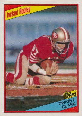 1984 Topps Dwight Clark #352 Football Card