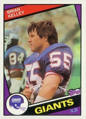 1984 Topps Brian Kelley #319 Football Card