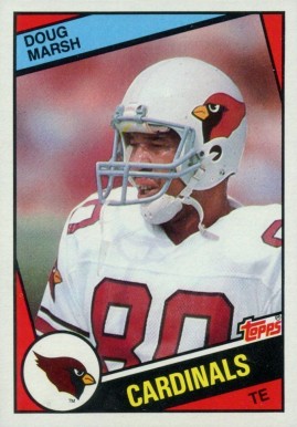 1984 Topps Doug Marsh #346 Football Card