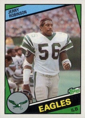 1984 Topps Jerry Robinson #334 Football Card