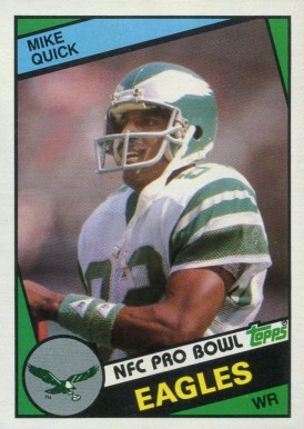 1984 Topps Mike Quick #333 Football Card
