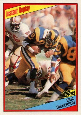1984 Topps Eric Dickerson #281 Football Card