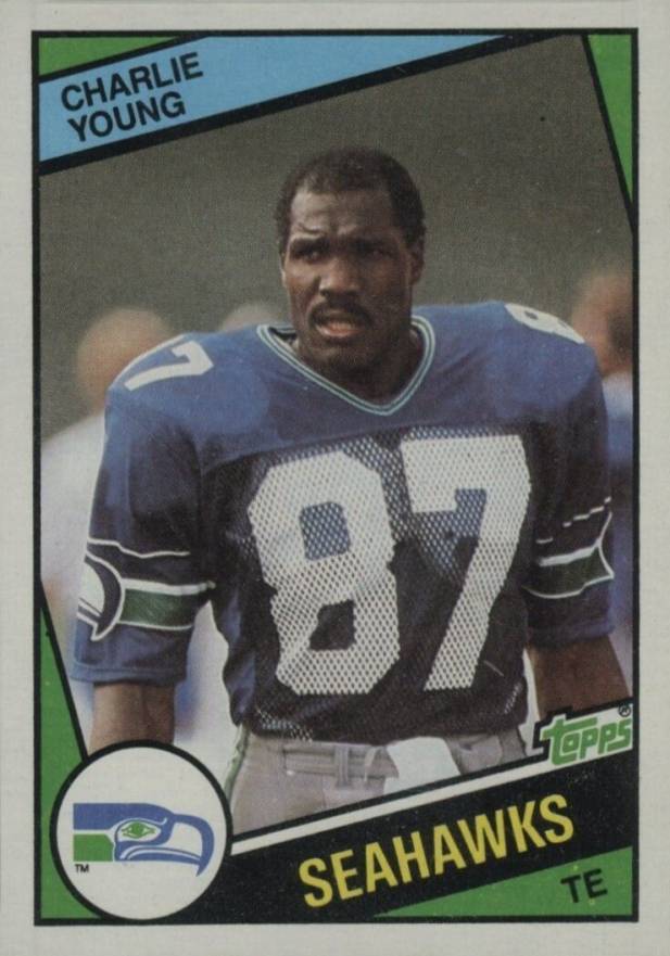 1984 Topps Charlie Young #201 Football Card