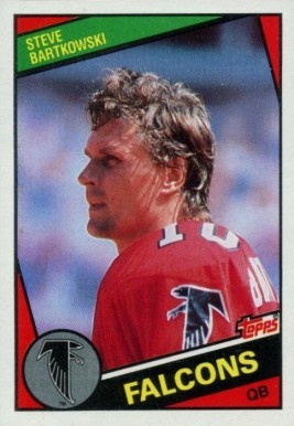 1984 Topps Steve Bartkowski #212 Football Card