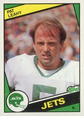 1984 Topps Pat Leahy #151 Football Card