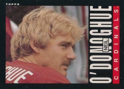 1985 Topps Neil O'Donoghue #145 Football Card