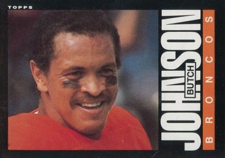 1985 Topps Butch Johnson #242 Football Card