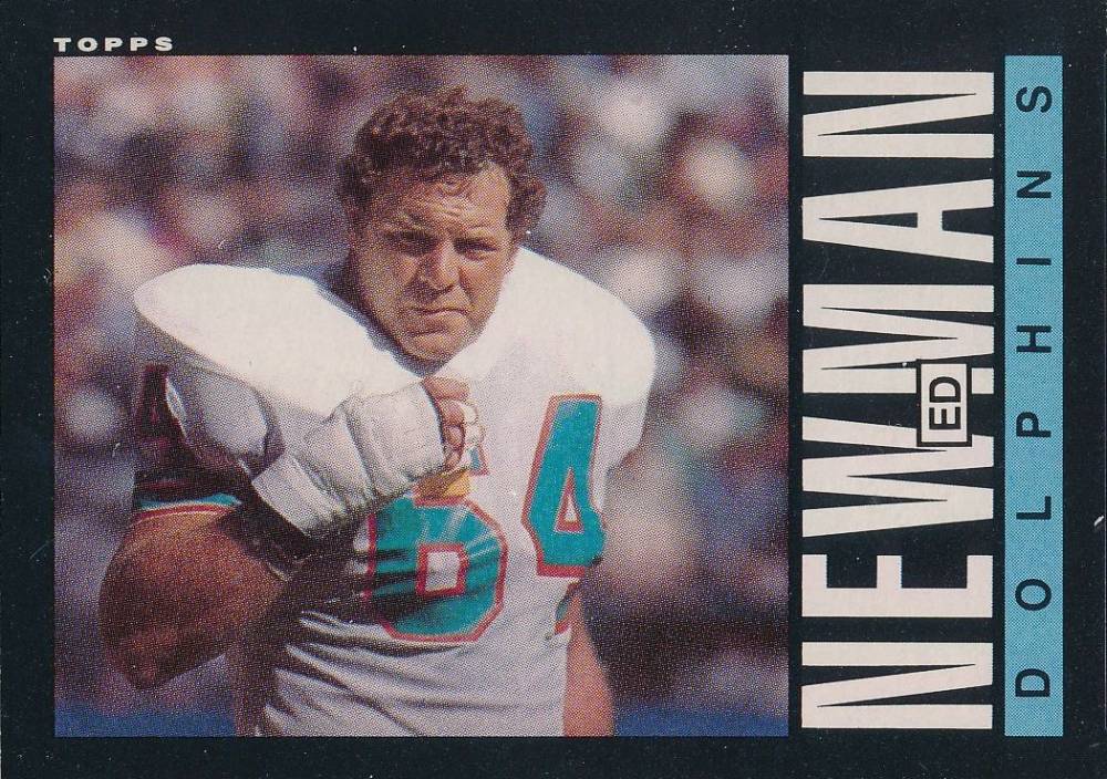 1985 Topps Ed Newman #316 Football Card