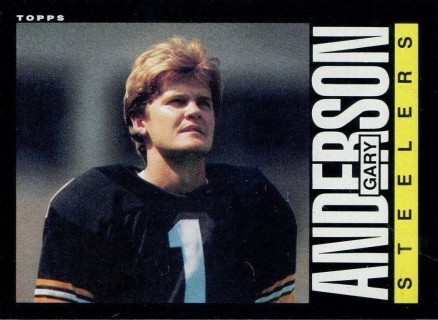 1985 Topps Gary Anderson #353 Football Card