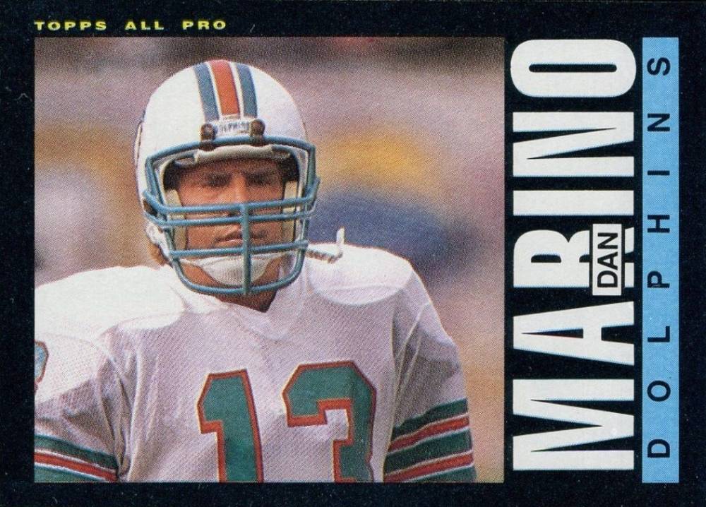 1985 Topps Dan Marino #314 Football Card