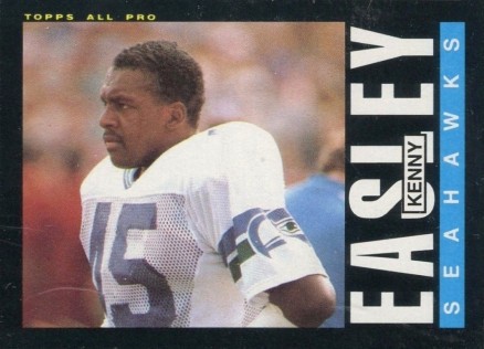 1985 Topps Kenny Easley #384 Football Card