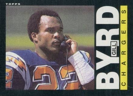 1985 Topps Gill Byrd #369 Football Card