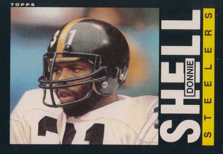 1985 Topps Donnie Shell #362 Football Card