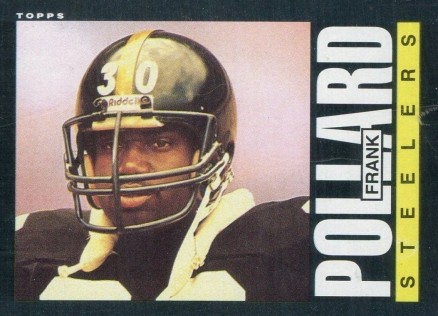 1985 Topps Frank Pollard #361 Football Card