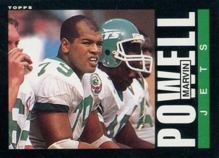 1985 Topps Marvin Powell #347 Football Card