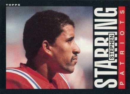 1985 Topps Stephen Starring #332 Football Card