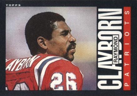 1985 Topps Raymond Clayborn #321 Football Card