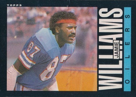 1985 Topps Jamie Williams #257 Football Card