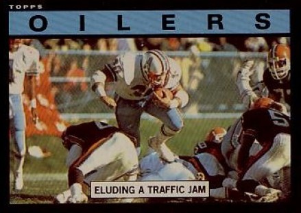 1985 Topps Houston Oilers Team Leaders #248 Football Card