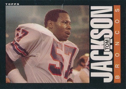 1985 Topps Tom Jackson #241 Football Card