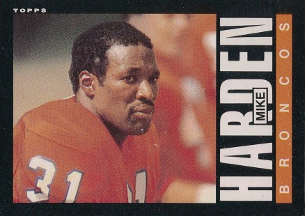 1985 Topps Mike Harden #240 Football Card