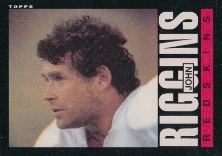 1985 Topps John Riggins #189 Football Card