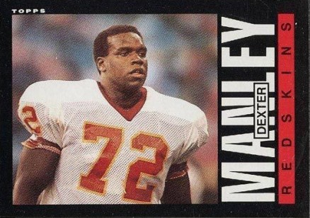 1985 Topps Dexter Manley #184 Football Card