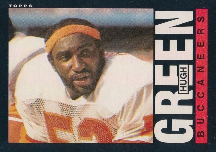 1985 Topps Hugh Green #171 Football Card