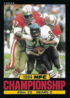 1985 Topps NFC Championship #7 Football Card