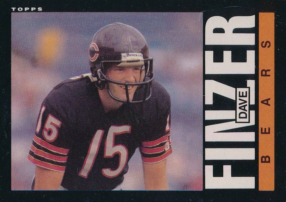 1985 Topps Dave Finzer #26 Football Card
